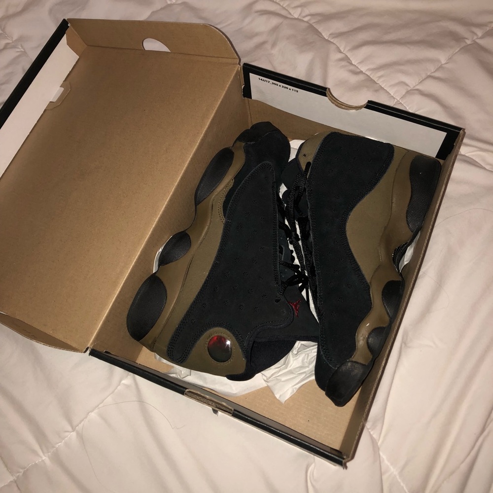 Olive Retro 13s